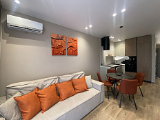 Квартира в Сочи с видом на море и стильным ремонтом