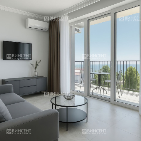 Квартира в Сочи с прямым видом на море на набережной