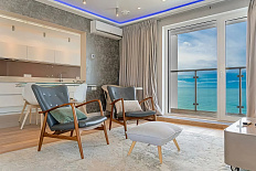 Просторная квартира в Сочи на первой береговой с видом