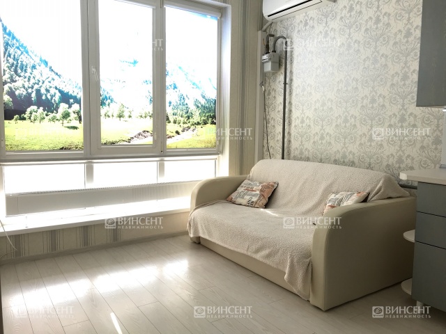 1- комнатная квартира с видом на море