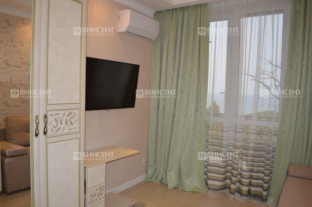 Студия с видом на море в ЖК Романовский