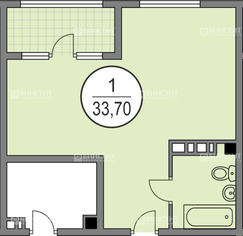 Апартаменты в ГК Нескучный сад