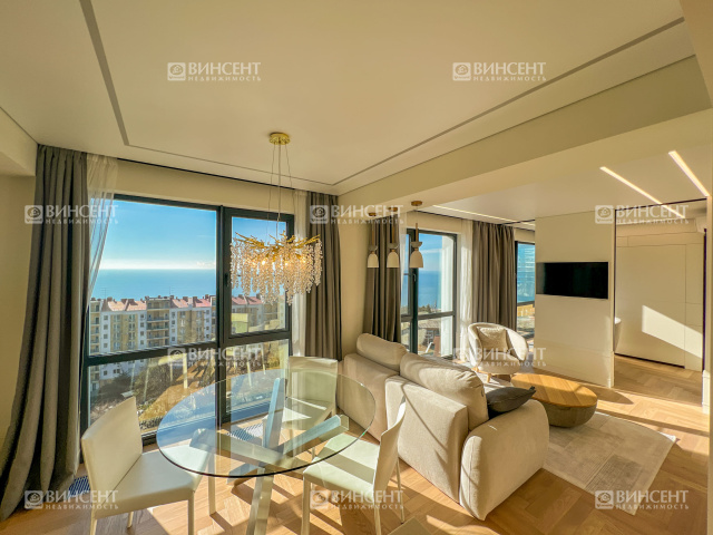 Двухкомнатная квартира с видом на море в АК &quot;Моравия&quot;