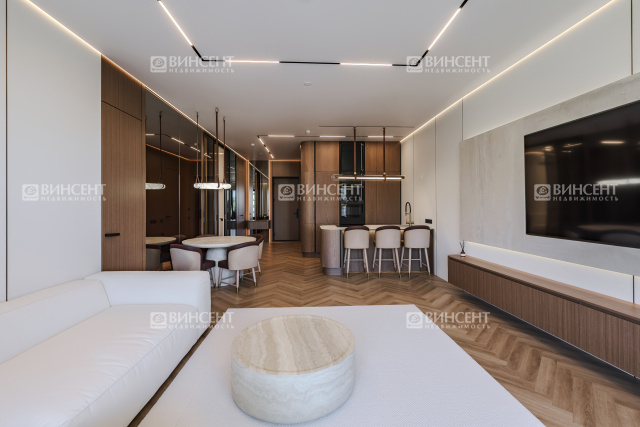 Апартамент с дизайнерским ремонтом