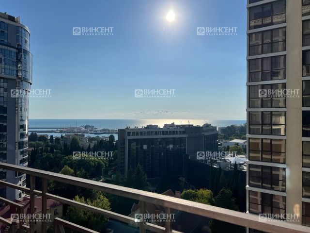 Квартира в Сочи с видом на море в самом центре