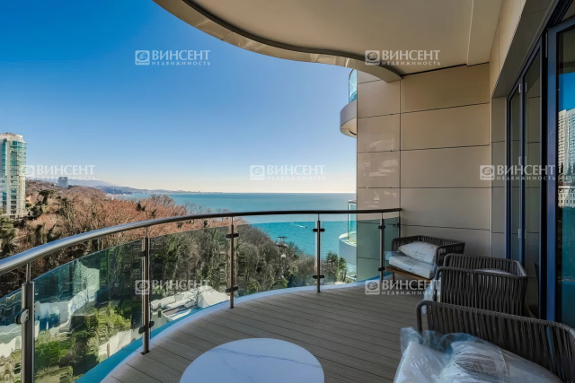Квартира в Сочи в элитном жилом комплексе у моря
