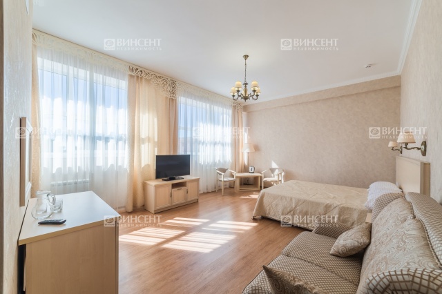 Квартира с ремонтом на первой береговой линии