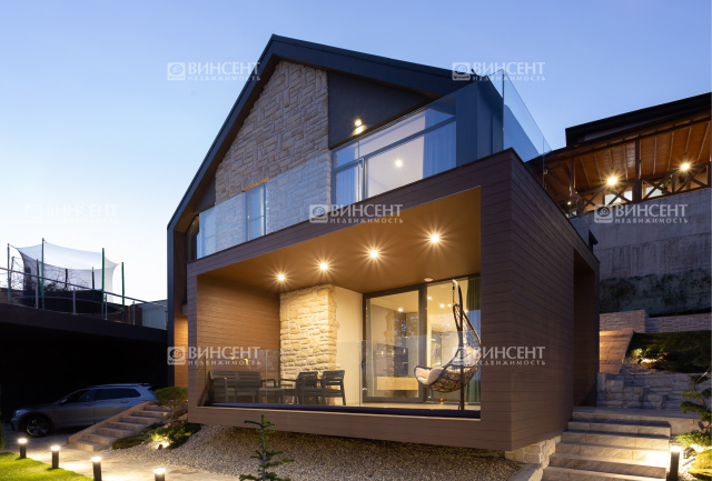 Новый дом в стиле БарнХаус