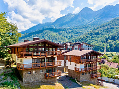 Шале с видом на горы