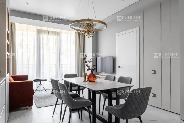 Элитная квартира у моря с видом на рассвет