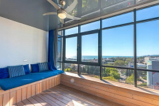 Просторная квартира в Сочи в элитном ЖК с видом на море