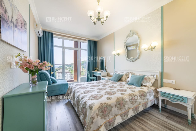 Квартира в Сочи с видом на море в ЖК Бизнес-класса