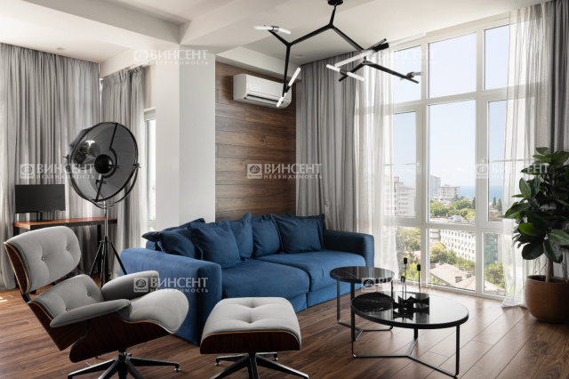 Видовая квартира с дизайнерским ремонтом