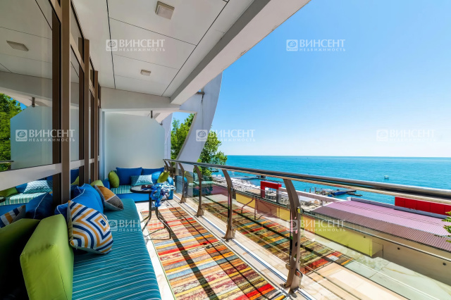 Апартаменты на первой береговой линии в Сочи