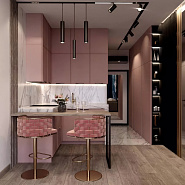 Дизайнерская квартира в ЖК "Метрополь"