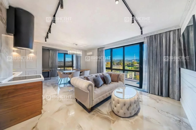Квартира в центре Сочи с современным ремонтом в ЖК Бизнес класса