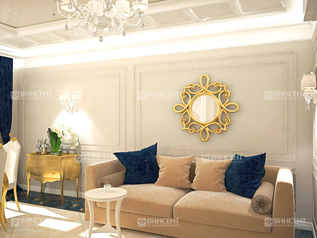 Современный дизайнерский пентхаус