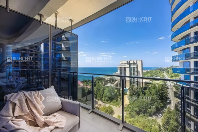 Квартира у моря в элитном комплексе с дизайнерским ремонтом