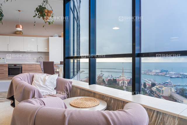 Квартира с видом на Морской вокзал