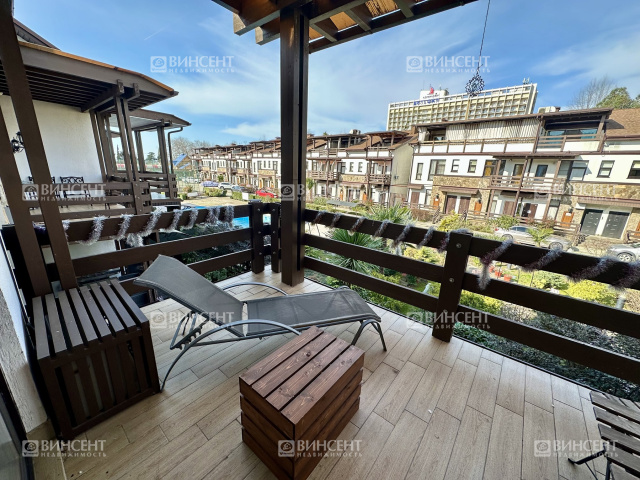 Квартира у моря с тремя спальнями АК &quot;Мандарин парк&quot;