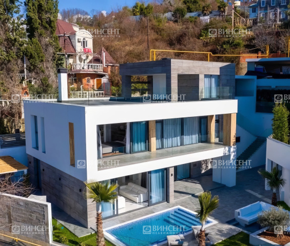 Статусная вилла в Сочи с панорамой на море
